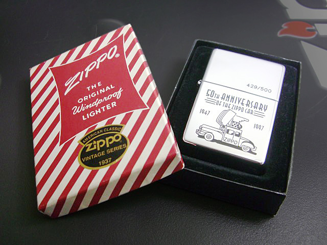 zippo 50th ANNIVERSARY OF THE ZIPPO-CAR 500個限定 1996年製造 - zippo-LAND G.