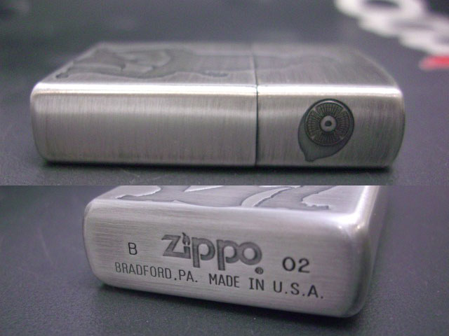 zippo hide zippo NO.3 シルエット - zippo-LAND G.