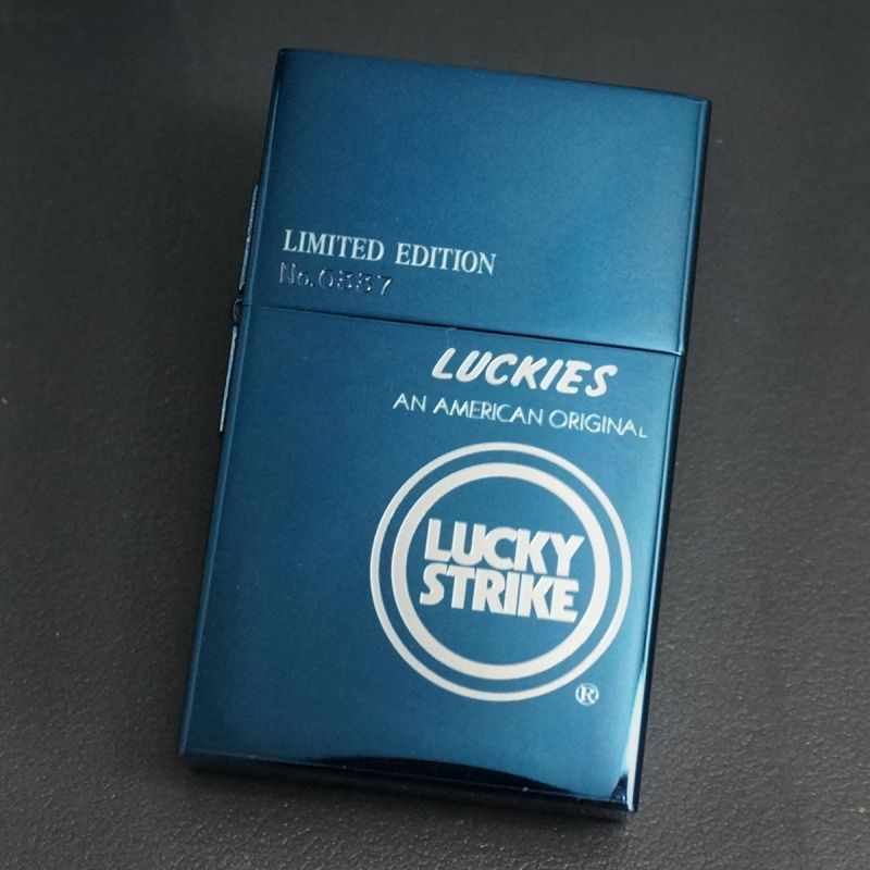 zippo 1933 FIRST REPLICA LUCKY STRIKE ブルーチタン - zippo-LAND G.