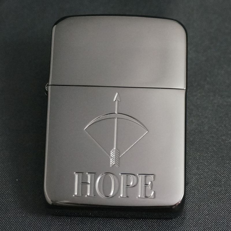 zippo HOPE ブラックコーティング 41レプリカ 2001年製造 - zippo-LAND G.