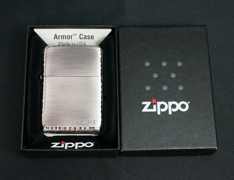 zippo ARMOR スカル 3面加工 3ER-SKULL B アンティークSV - zippo-LAND G.