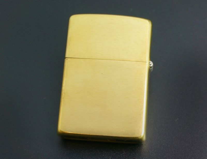 zippo #204B ブラッシュ・ブラス 1988年製造 - zippo-LAND G.