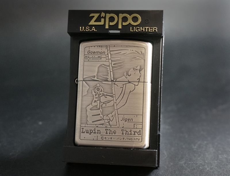 zippo ルパン三世 次元＆五右衛門 銀古美仕上げ - zippo-LAND G.