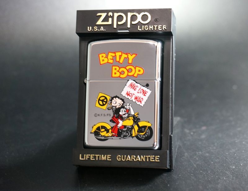 メンズzippo　Betty Boop ベティーちゃん　マリリンモンロー 1994