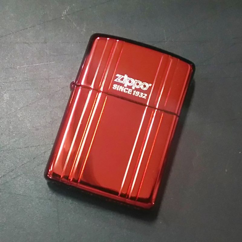 zippo シリアルNo.入り 両面加工 162ZR-RDM No.260 2019年製造 新品未使用 - zippo-LAND G.