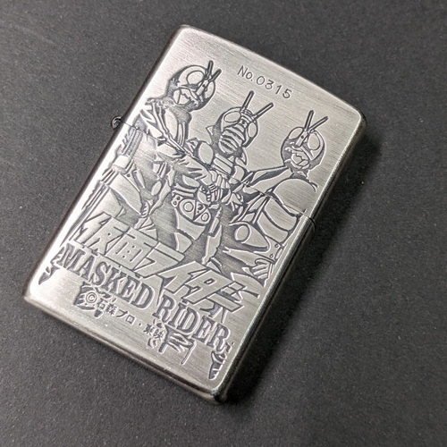 zippo 1999年製造仮面ライダー未使用 [Z-r-193] - zippo-LAND G.