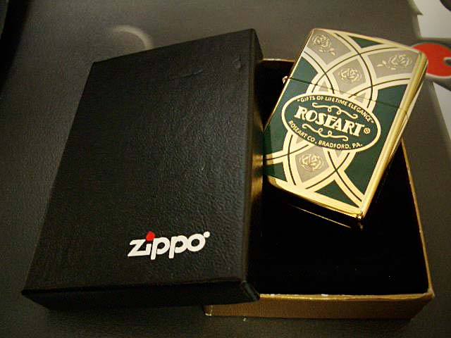 zippo ROSEART 2006'SWAP MEET記念 100個限定 GOLD PLATE - zippo-LAND G.