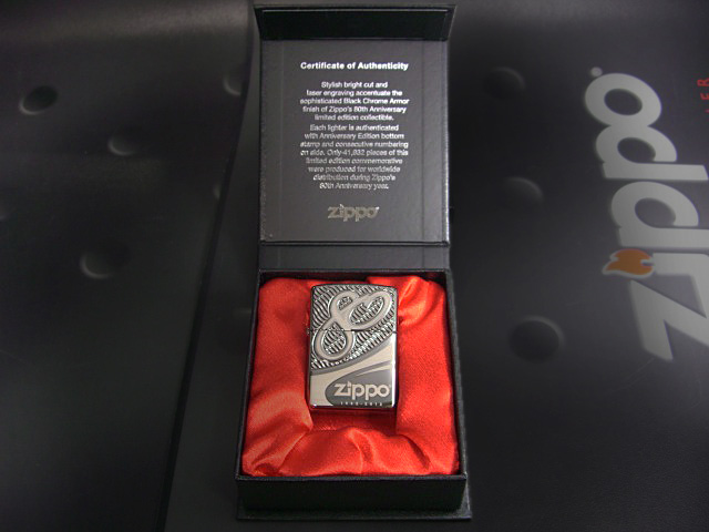 zippo ARMOR ZIPPO社創業80周年記念 世界限定41,932個 - zippo-LAND G.