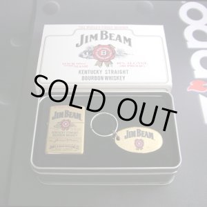 画像: zippo JIM BEAM キーホルダー付き 1996年製造