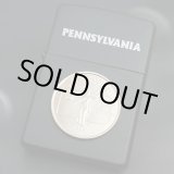 画像: zippo 50州25セントコイン PENNSYLVANIA（ペンシルバニア州）黒マット