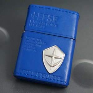 画像: zippo ガンダム 地球連邦軍 青革巻き