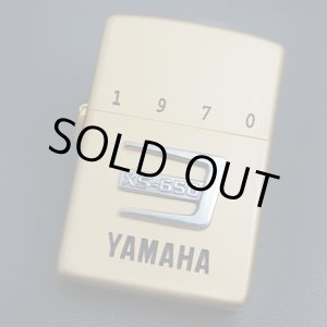 画像: zippo YAMAHA XS-650 ゴールド 1995年製造 キズ・汚れ有り