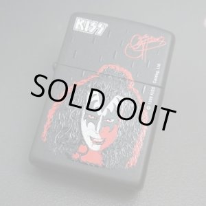 画像: zippo KISS 黒マット Gene Simmons