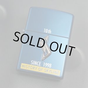 画像: zippo HISTORY OF SKYLINE 10th 1998年製造