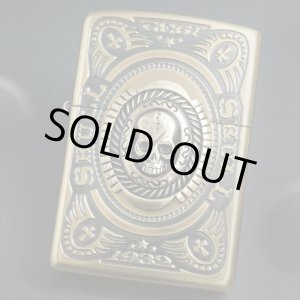 zippo スカル カレッジリングメタルD 20CRMD-BR - zippo-LAND G.