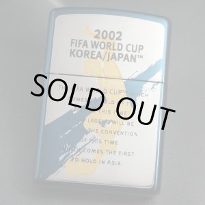 画像: zippo FIFA KOREA JAPAN  ブルーチタン