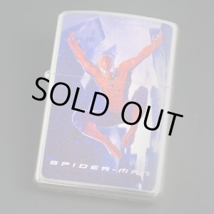 画像: zippo スパイダーマン 摩天楼 2002年製造