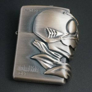 画像: zippo MASKED RIDER 30th MODEL 仮面ライダーフェイスクラッシュ No.1