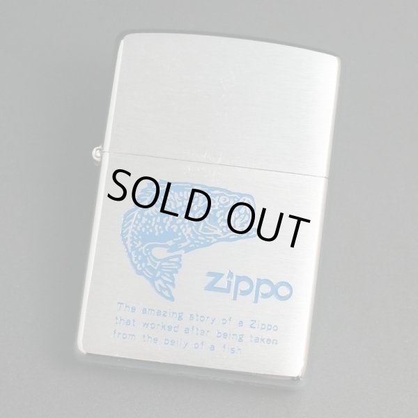 画像1: zippo ブラックバス ＃200　2001年製造　キズ有り