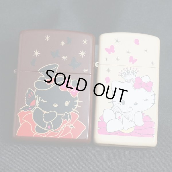 画像1: zippo HELLO KITTY ペア 「天使キティ＆悪魔キティ」214個限定