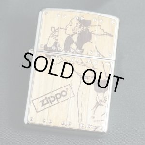 画像: zippo WINDY ウッドプレート 2011年製造