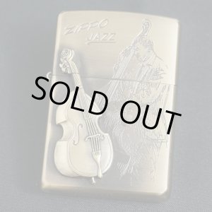 画像: zippo JAZZ ウッドベース 2005年製造