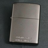 画像: zippo PLATING STYLE BLACK NICKEL 2002年製造