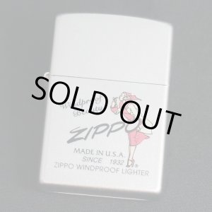 画像: zippo WINDY パールグレー 2001年製造