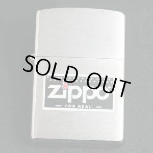 画像: zippo プレート柄 黒  #200 2003年製造