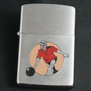 画像: zippo スポーツシリーズ  ボーリング 1995年製造