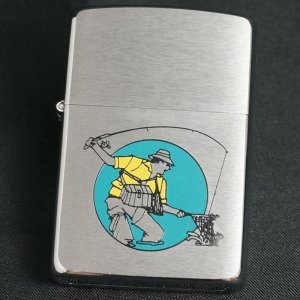 画像: zippo スポーツシリーズ  フィッシング  1995年製造