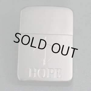 画像: zippo HOPE ブラックコーティング　41レプリカ　2001年製造