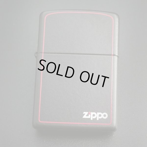 画像1: zippo 黒マット ロゴ　2005年製造