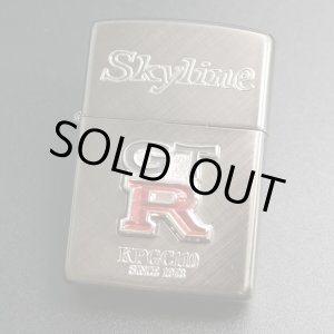 画像: zippo Skyline GT-R KPGC110 ガンメタル 1995年製造 キズあり