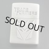 画像: zippo TRANSFORMERS ディセプティコン＆ラヴィッジ 2008年製造