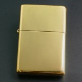 画像: zippo フラットトップ #270CC ハイポリッシュ・ブラス