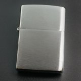 画像: zippo #200 ブラッシュ・クローム