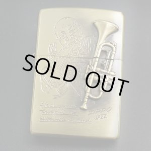 画像: zippo JAZZ トランペット 2004年製造