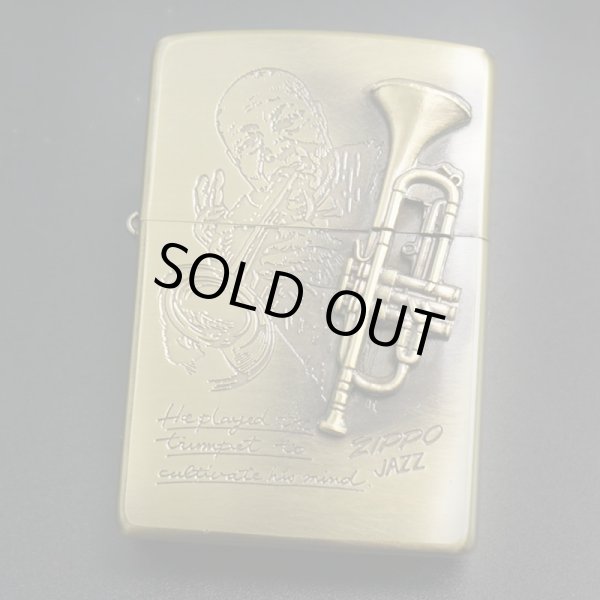 画像1: zippo JAZZ トランペット 2004年製造 