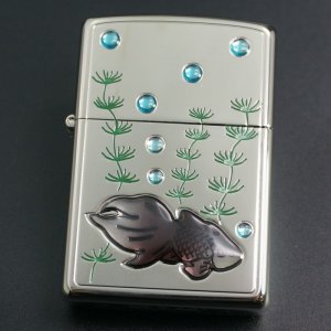 画像: zippo エポシリーズ 金魚 ブラック