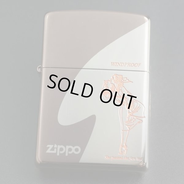 画像1: zippo WINDY 三面デザイン レッド 2003年製造 
