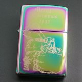 画像: zippo X'mas サンタ スペクトラム 2002年製造