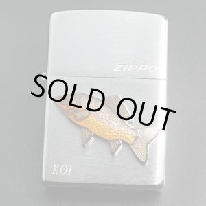 画像: zippo 魚シリーズ 本七宝焼 鯉 2003年製造