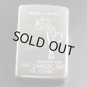 画像: zippo WINDY シルバーメッキ 缶ケース入り 1995年製造