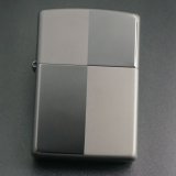 画像: zippo N8チタンコーティング チェッカー1