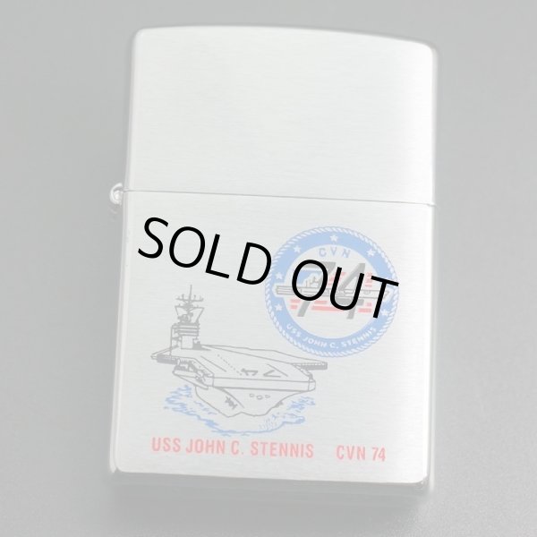 画像1: zippo USS JOHN C.STENNIS CVN 74 Wフェイス 2001年製造