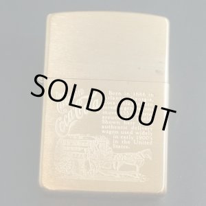 画像: zippo Coca-Cola 馬車＆文字 1995年製造