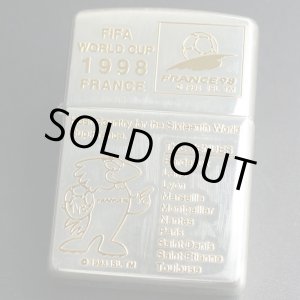 画像: zippo FIFA WORLD CUP FRANCE98 キズあり 1997年製造