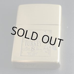 画像: zippo WILD TURKEY ブラスいぶし 2000年製造