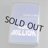 画像: zippo 400MILLION インディゴブルー 2003年製造